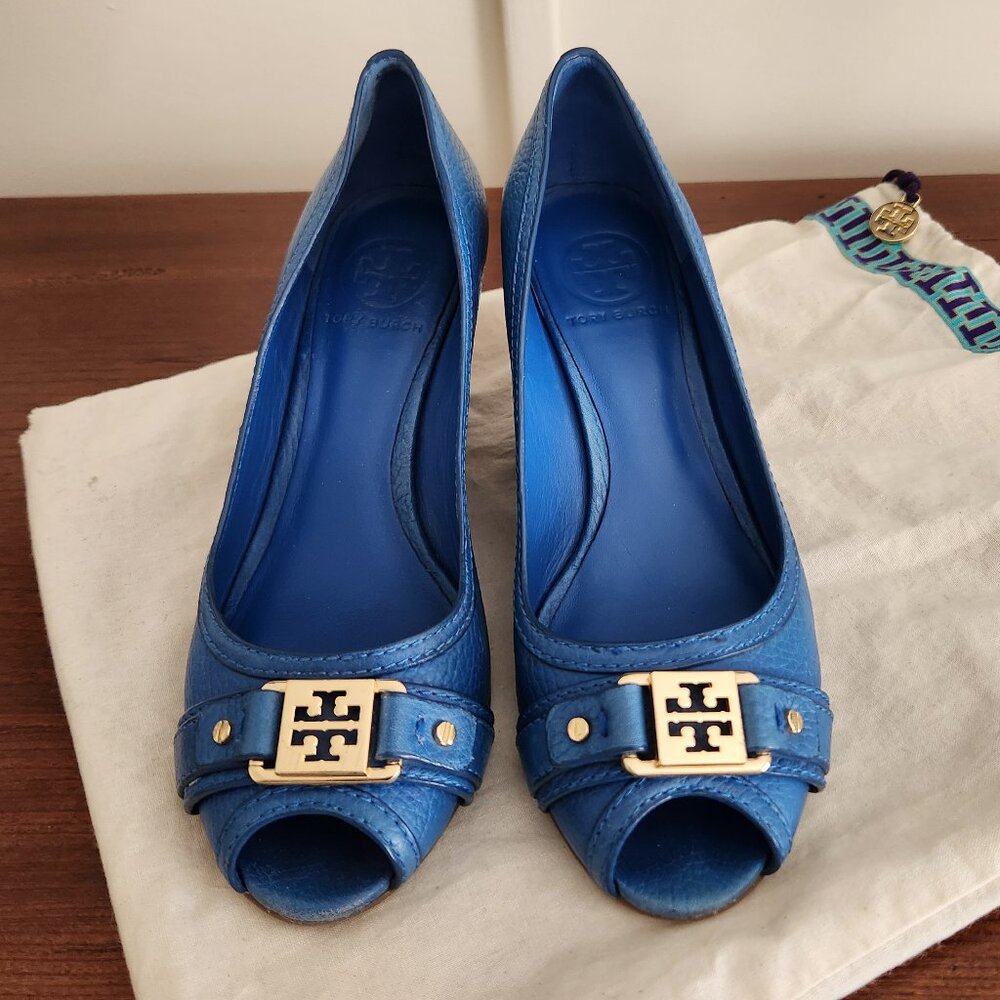 Tory Burch Peep Toe Heels